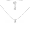 APM Monaco Collier Ajustable Avec Anneau Pave^ Colliers
