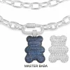 APM Monaco Collier Ajustable Chaine Yummy Bear Master Baba^ Colliers