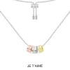 APM Monaco Collier Ajustable Code Morse - Argent^ Colliers