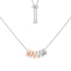 APM Monaco Collier Ajustable Code Morse Toi Moi^ Colliers