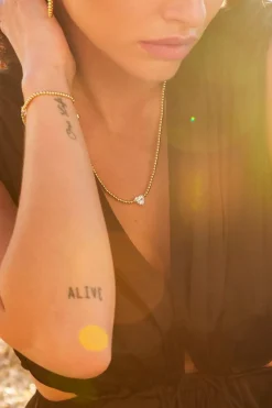 APM Monaco Collier Ajustable Coeur^ Colliers