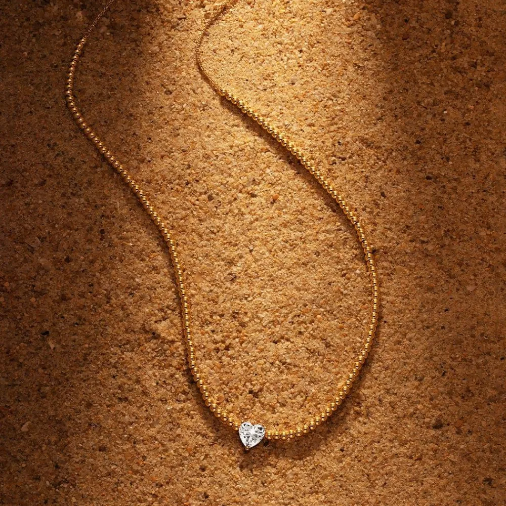 APM Monaco Collier Ajustable Coeur^ Colliers