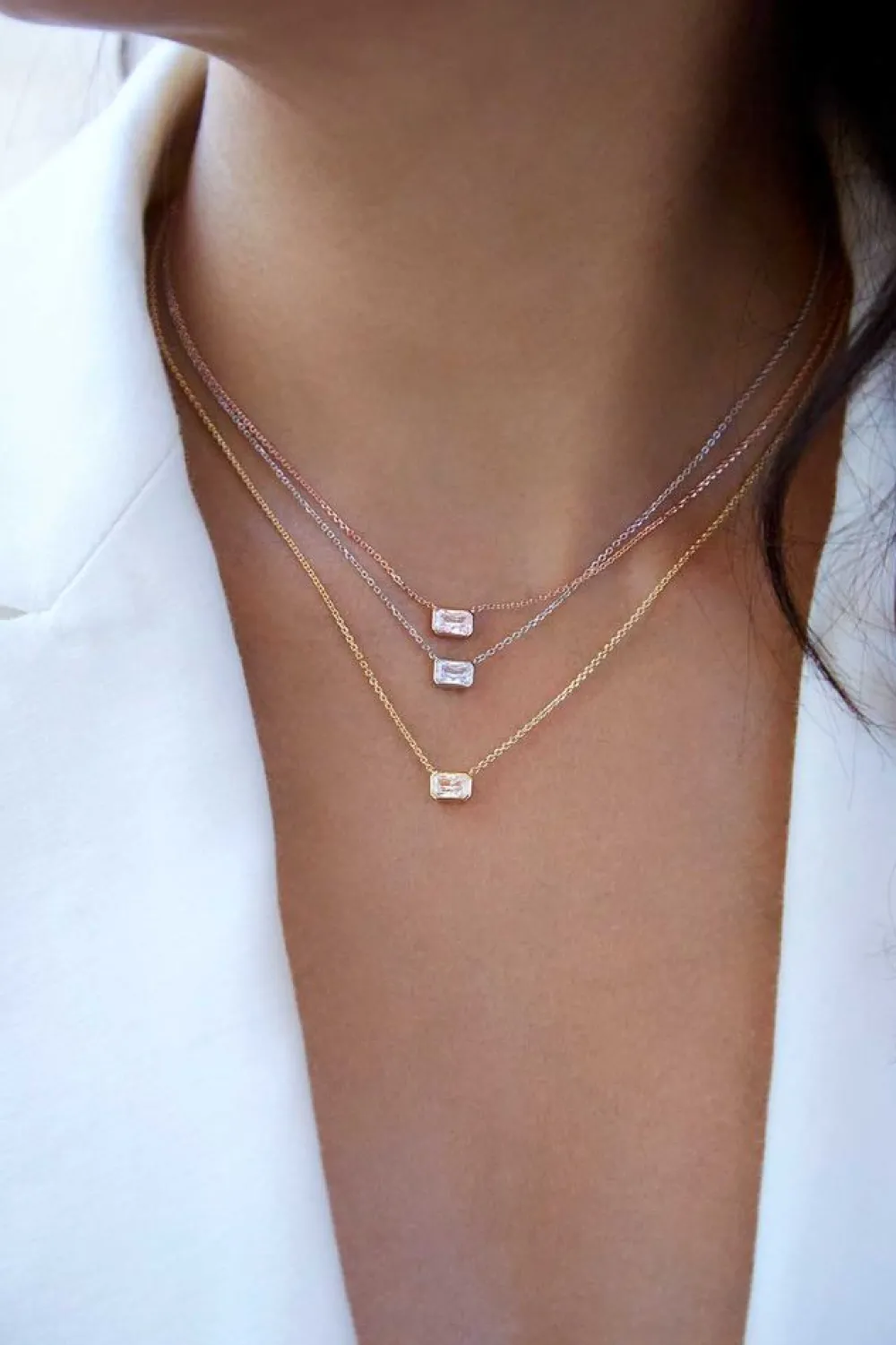 APM Monaco Collier Ajustable Eclat^ Colliers