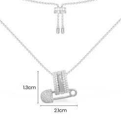 APM Monaco Collier Ajustable Epingle A Nourrice^ Colliers