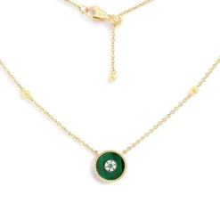 APM Monaco Collier Ajustable Malachite^ Colliers
