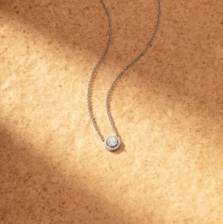 APM Monaco Collier Ajustable Pierre Ronde^ Colliers