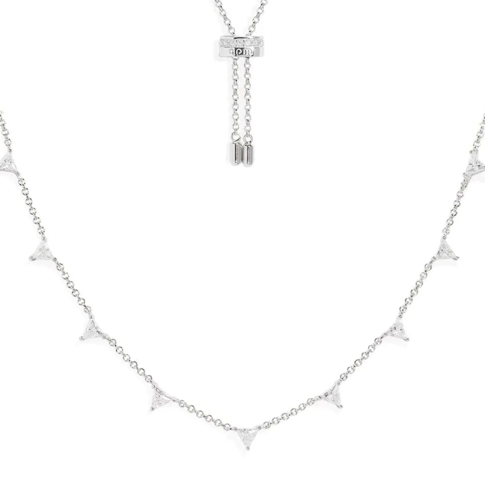 APM Monaco Collier Ajustable Triangle Eclat^ Colliers