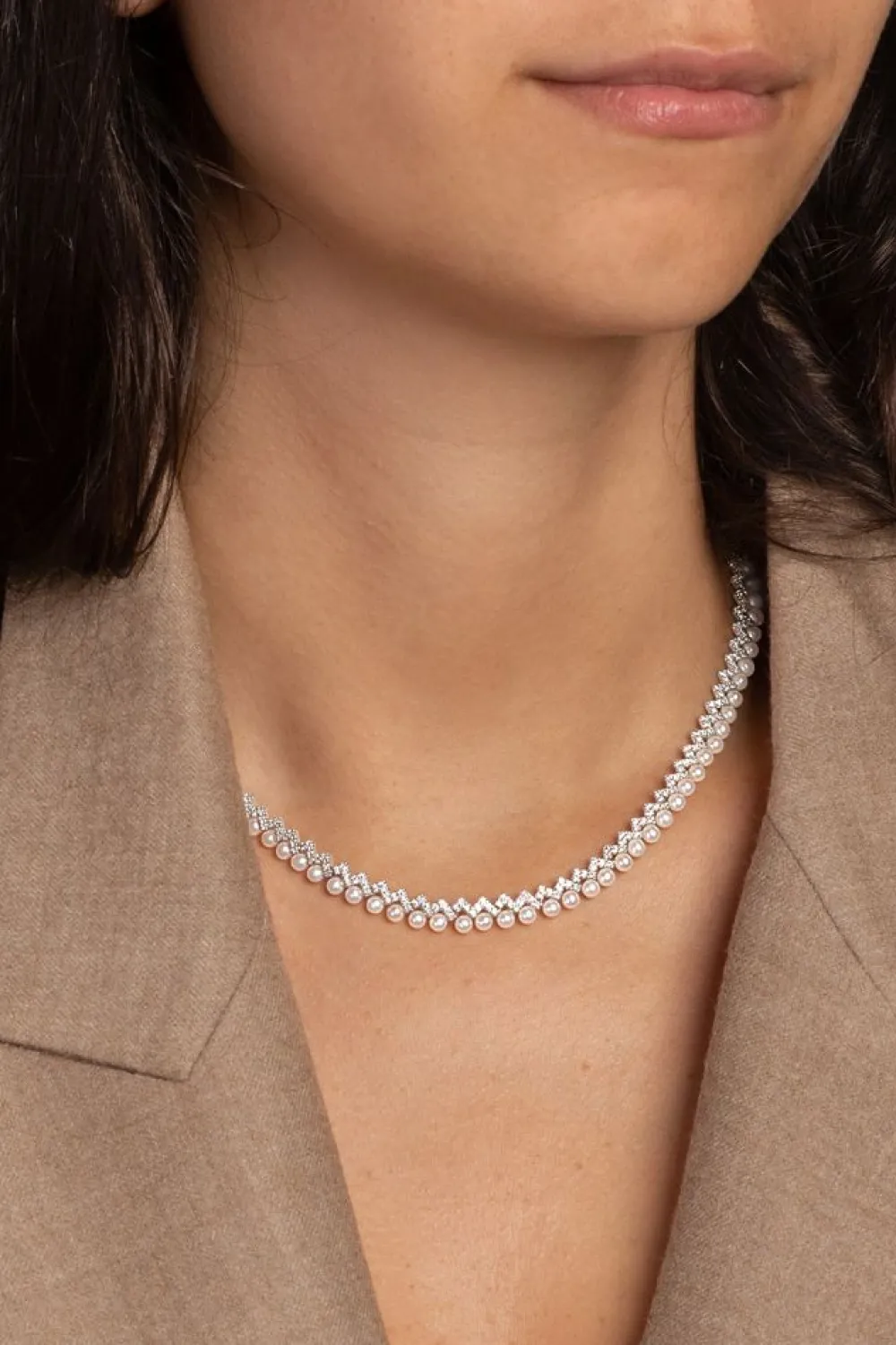 APM Monaco Collier Ajustable Up And Down Avec Perles^ Colliers