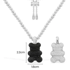 APM Monaco Collier Ajustable Yummy Bear Mood^ Colliers