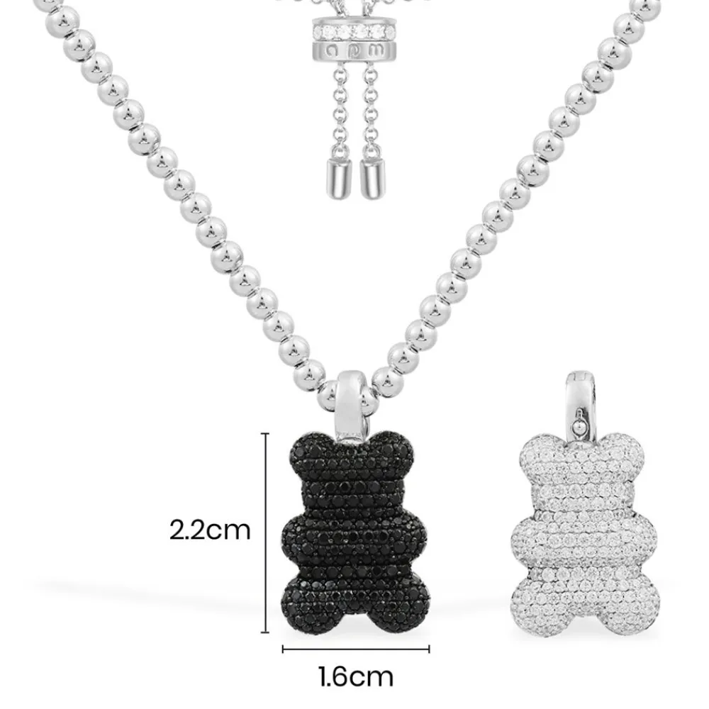 APM Monaco Collier Ajustable Yummy Bear Mood^ Colliers