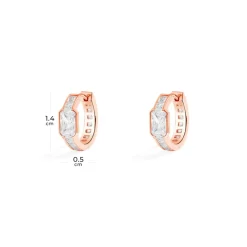 APM Monaco Creoles Eclat^ Boucles D'Oreilles