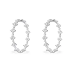 APM Monaco Creoles Eclat - Argent^ Boucles D'Oreilles