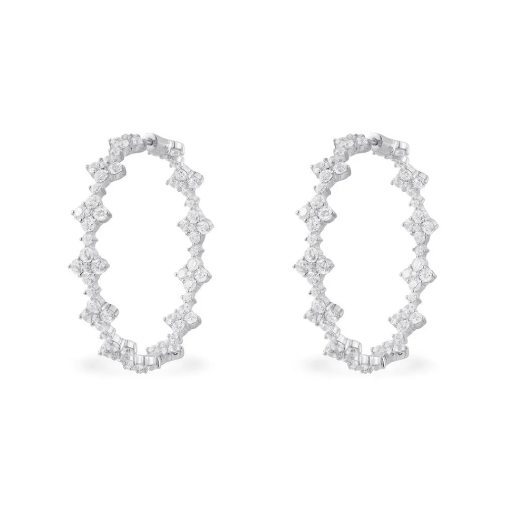 APM Monaco Creoles Eclat - Argent^ Boucles D'Oreilles