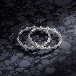 APM Monaco Creoles Eclat - Argent^ Boucles D'Oreilles