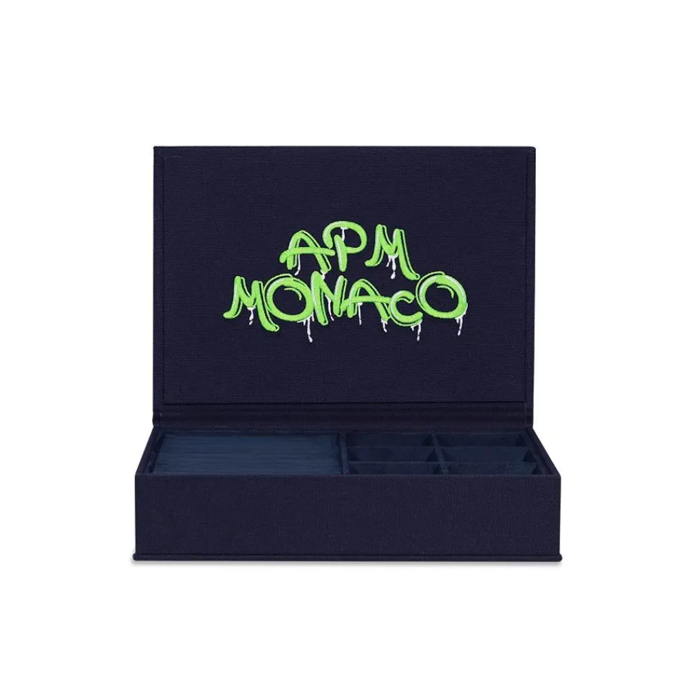 APM Monaco Grande Boite A Bijoux Graffiti Verte^ Accessoires