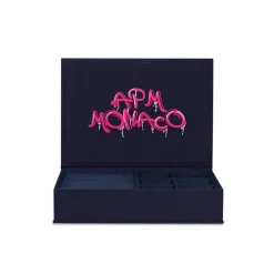 APM Monaco Grande Boite A Bijoux Graffiti Rose^ Accessoires