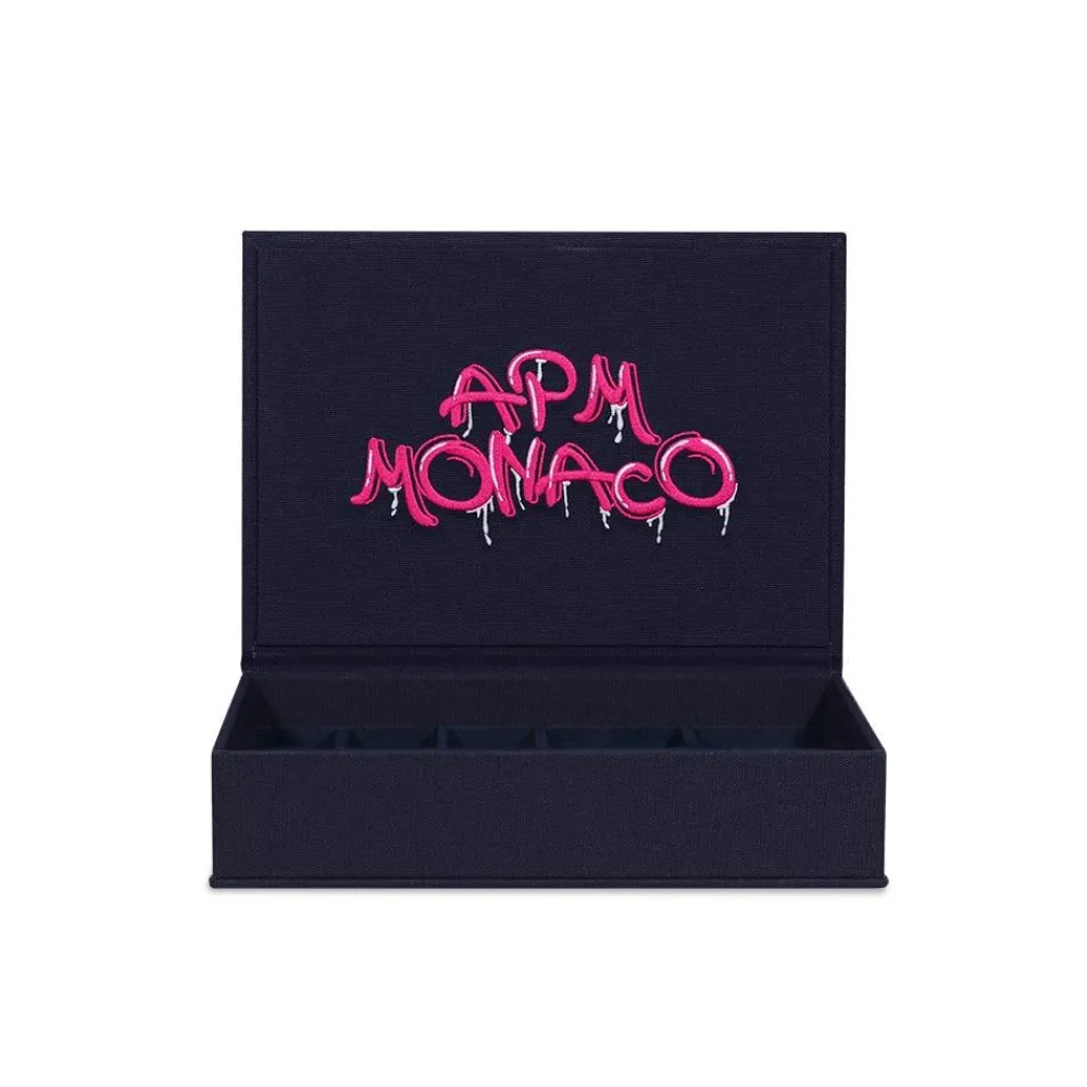 APM Monaco Grande Boite A Bijoux Graffiti Rose^ Accessoires