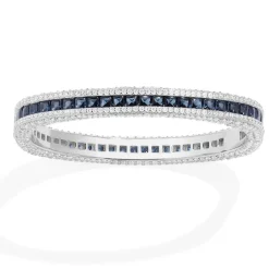 APM Monaco Jonc Pave Bleu^ Bracelets