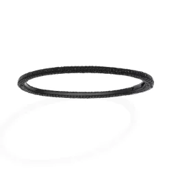 APM Monaco Jonc Pave Noir^ Bracelets