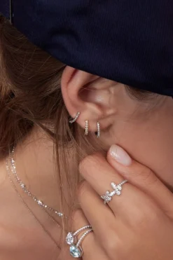 APM Monaco Petites Creoles^ Boucles D'Oreilles