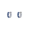 APM Monaco Petites Creoles Eclat Bleu^ Boucles D'Oreilles