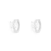 APM Monaco Petites Creoles Papillon^ Boucles D'Oreilles