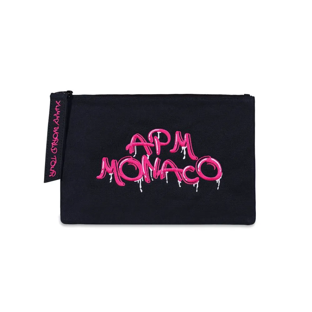 APM Monaco Pochette Graffiti Rose^ Accessoires