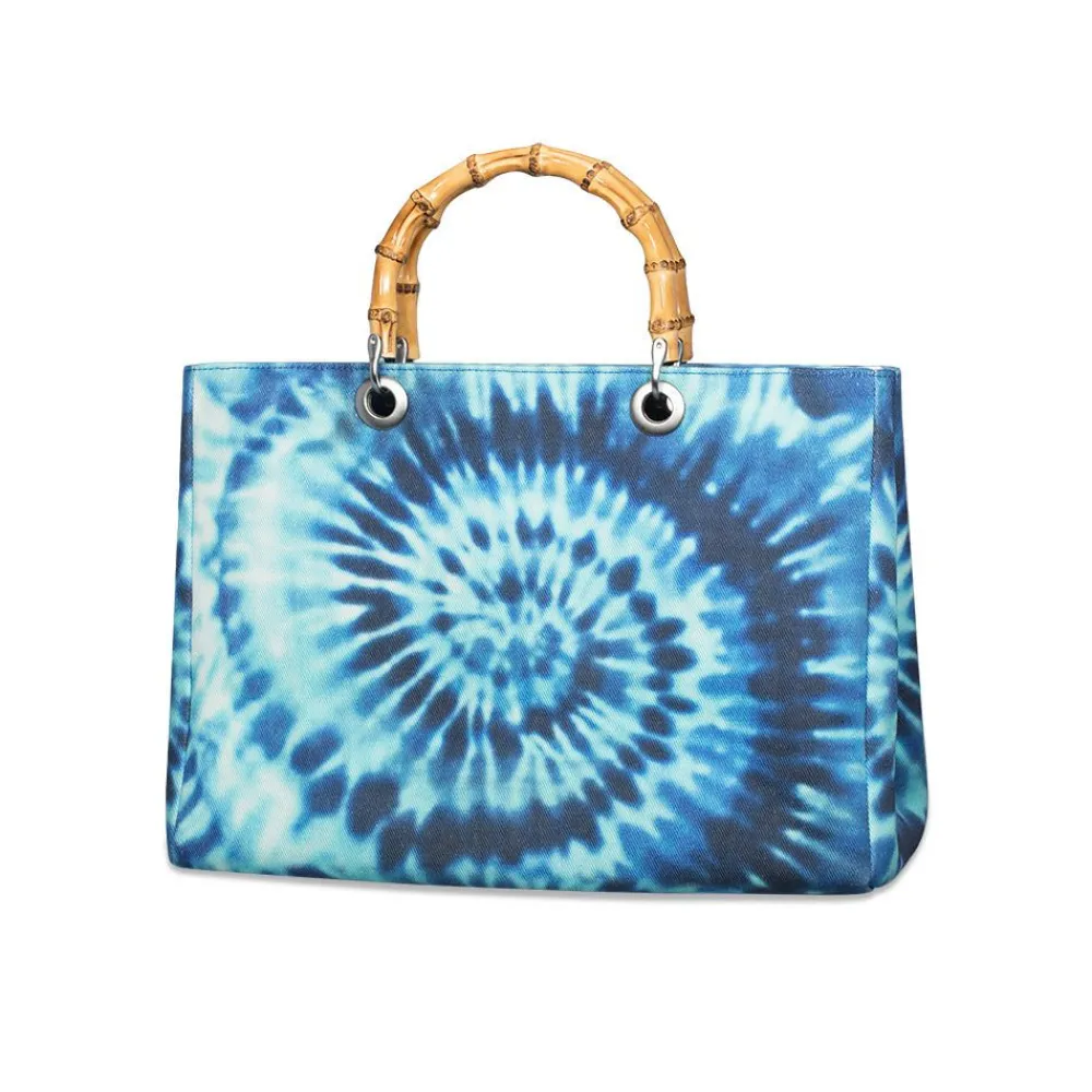APM Monaco Sac Tie-Dye Bleu^ Accessoires