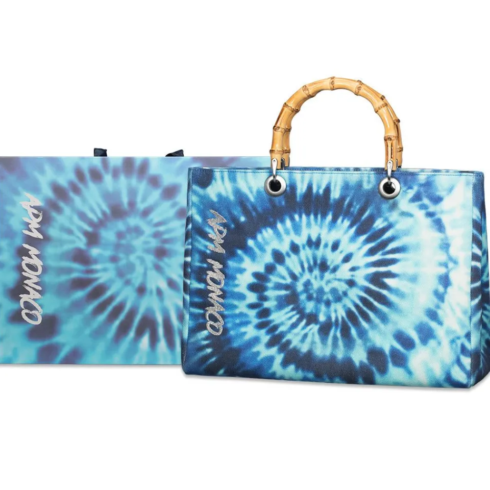 APM Monaco Sac Tie-Dye Bleu^ Accessoires